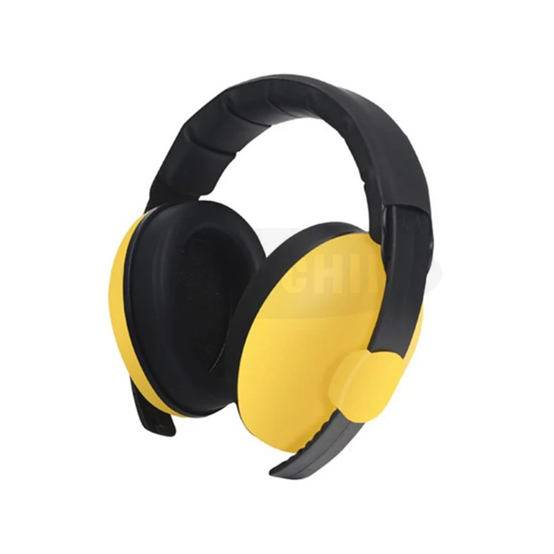 Yellow Детские наушники для детей, Обучающие наушники для сна, шумозащитные удобные прочные детские наушники с защитой от шума - Цвет: Yellow