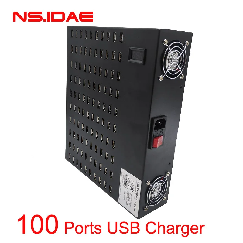 Фото 100 портов USB зарядное устройство адаптер питания настенная Быстрая Зарядка 100 портов USB зарядное устройство адаптер питания настенная Быстрая Зарядка