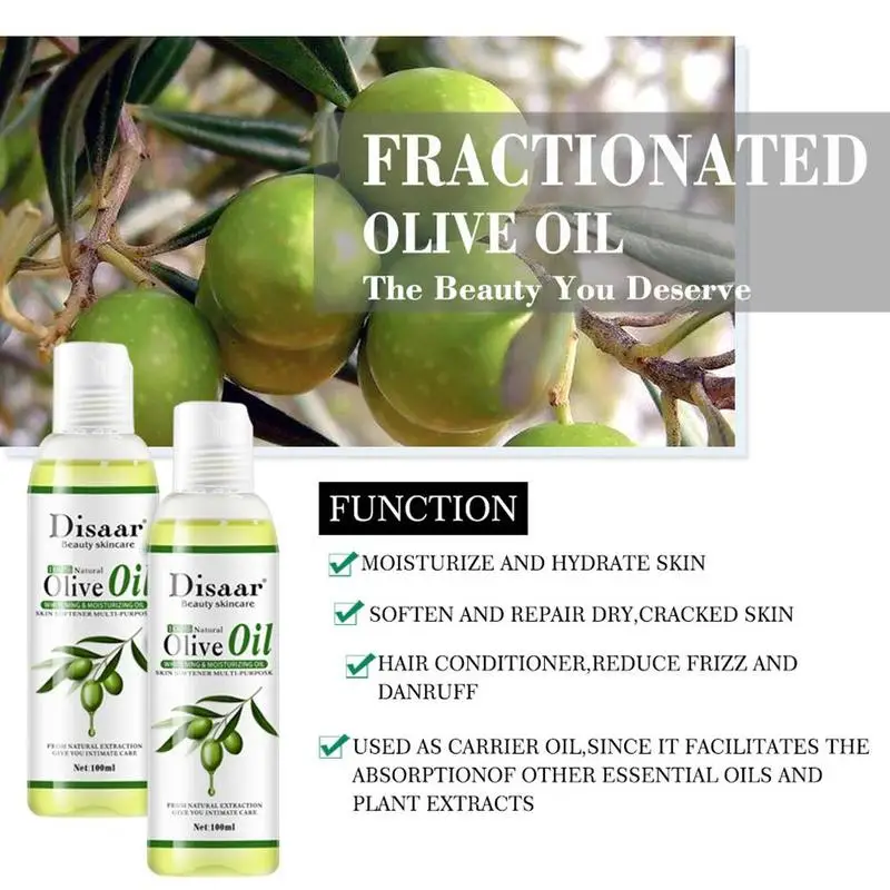 Массажное эфирное масло Disaar 100 мл спа расслабляющее для тела натуральный