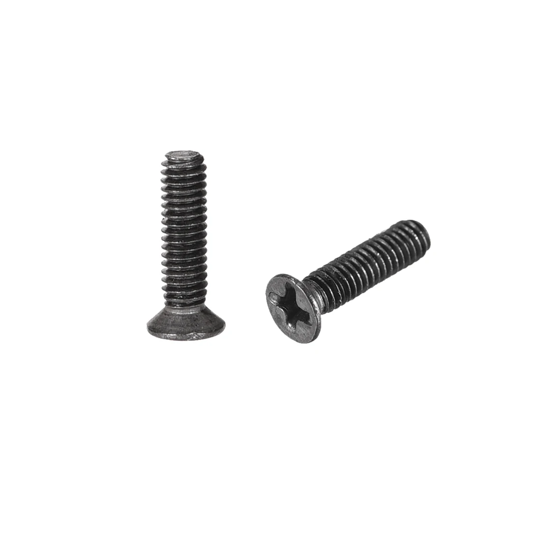 

uxcell 500pcs M2.5 Phillips Flat Head Screws Carbon Steel Machine Screws for Home Office Computer Case Appliance Equipment