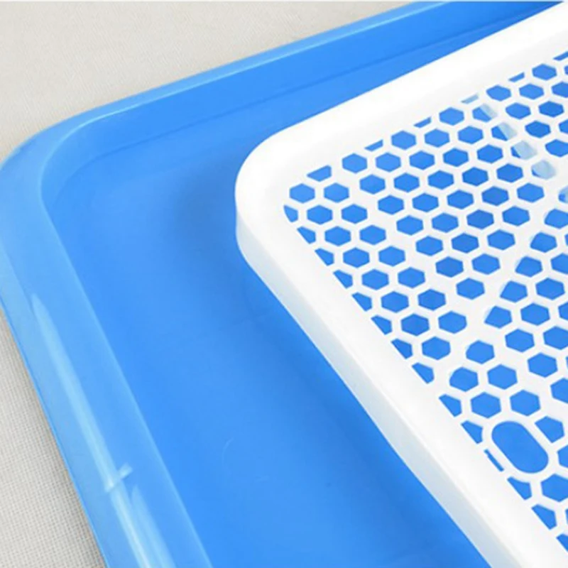 

Training Pads Toilet For Puppies And Small Pets, Square Pet Training Toilet With Tray For Small Dogs Potty Trainer Indoor Small