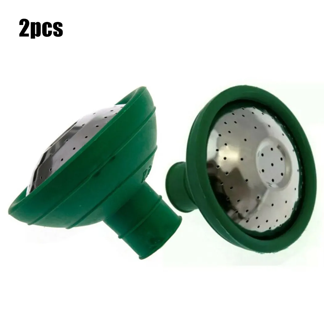 

2pcs Garden Watering Can Nozzle Plastic Tool Rose Water Sprinkler Head Spray Spout Portable Gardening Tool