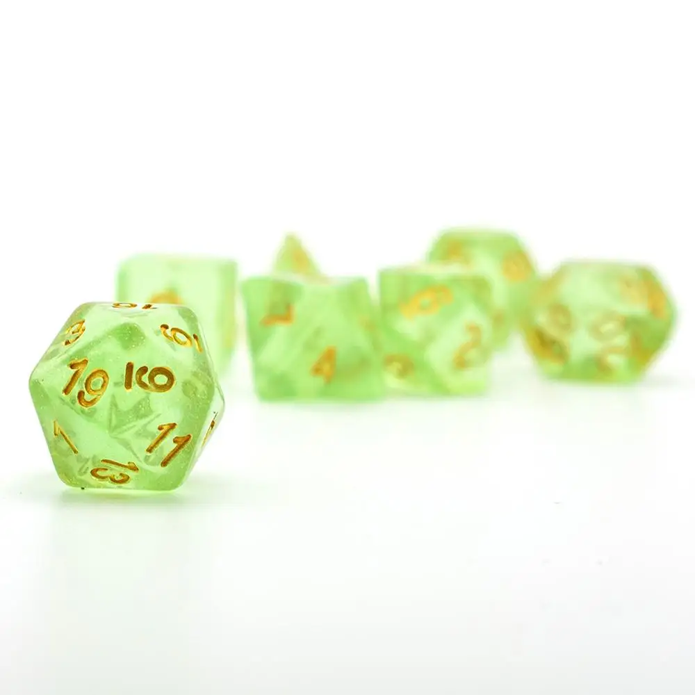 

7pcs/set Discolored DND Dice D&D Dice D4 D6 D8 D10 D% D12 D20 Polyhedral Games Dice Set for Dungeons and Dragons MTG RPG