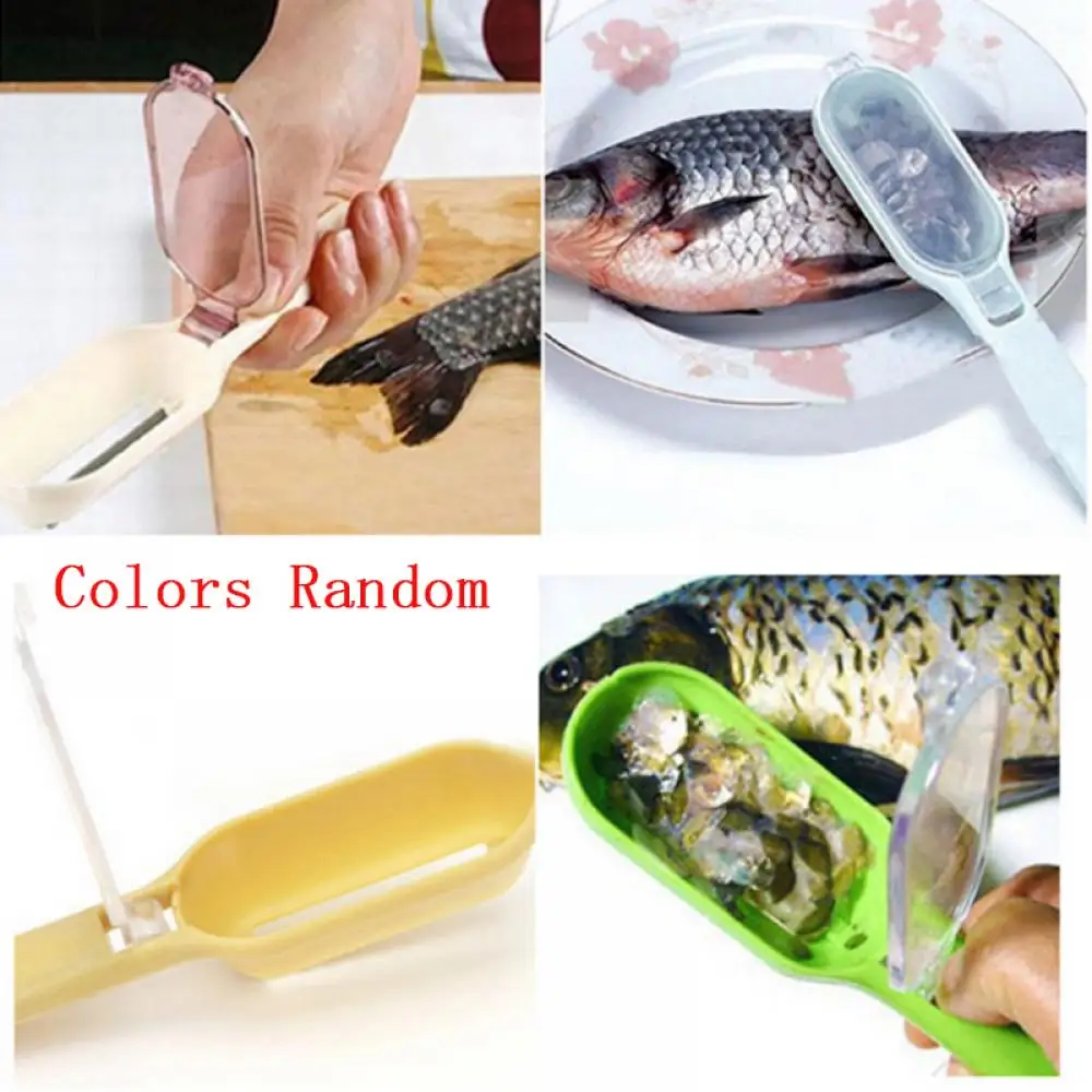 Новый скребок для удаления рыбной чешуи очистки кухонный инструмент устройство