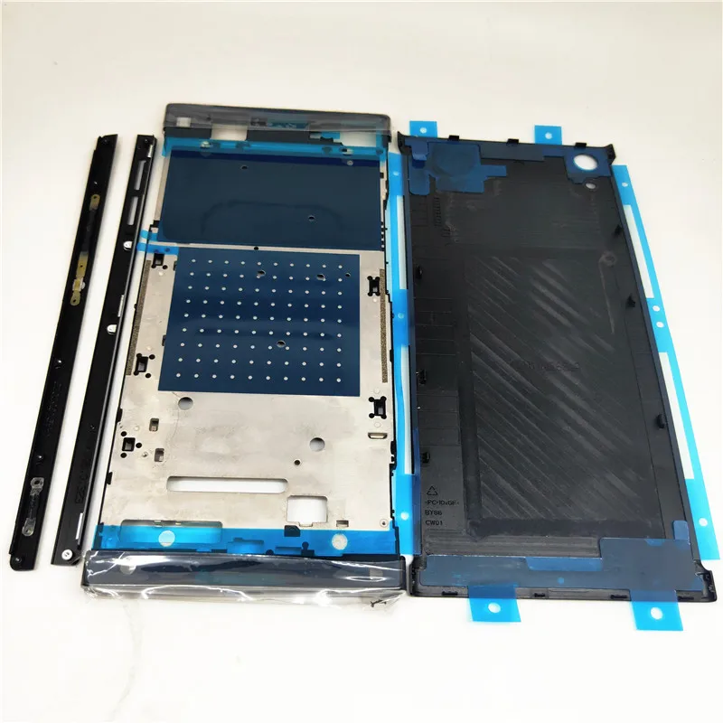 Для Sony Xperia XA1 Ultra C7 G3226 G3212 полный корпус средняя передняя рамка Корпус + Боковая