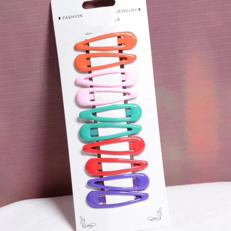 10 шт. новые модные заколки для волос женщин высококачественные из сплава девочек