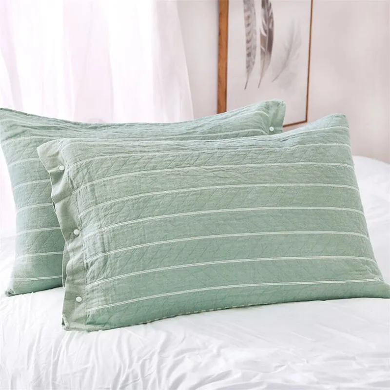 Хлопковый чехол для подушки удобный кровати наволочки высшего качества 2