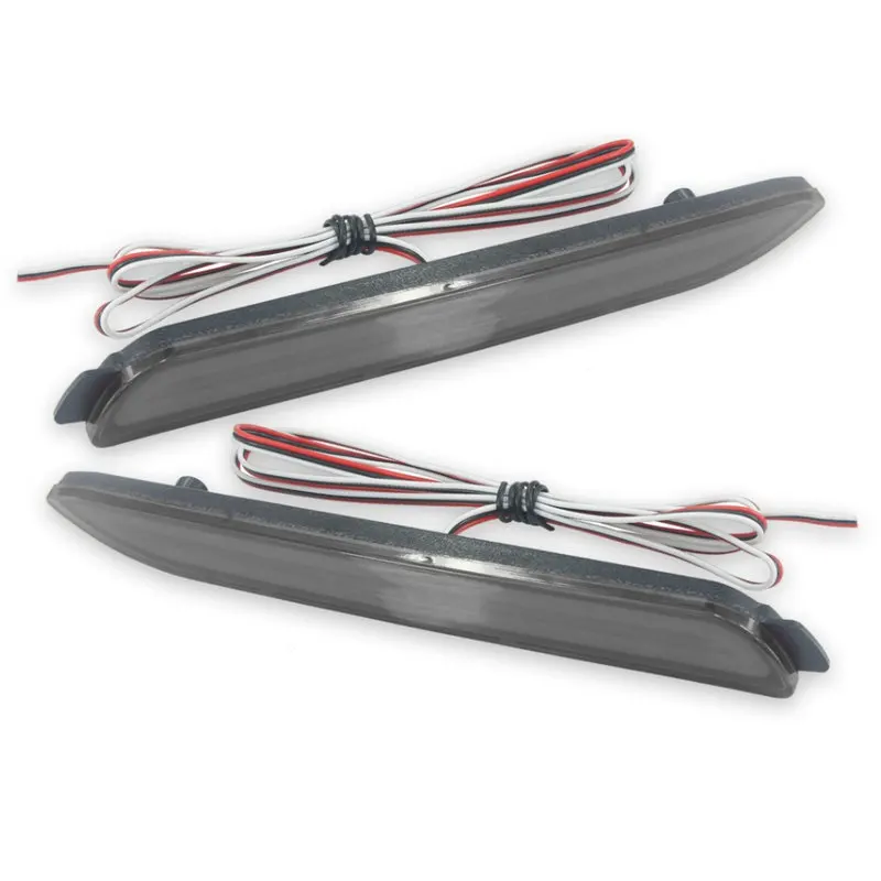 Автомобильный Светодиодный отражатель заднего бампера для Toyota Harrier Sienna EZ Alphard Aygo