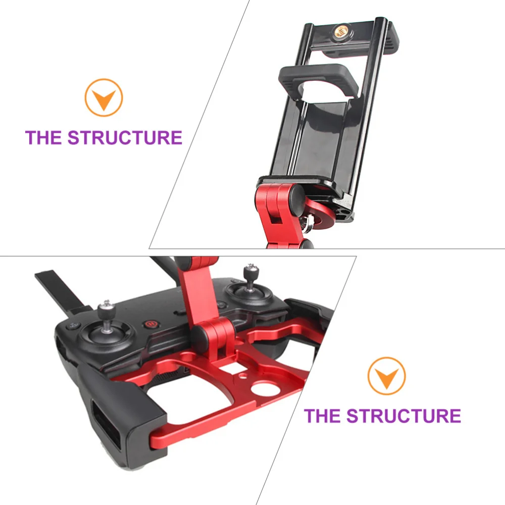 

Drone Remote Controller Phone Holder Practical Tablet Stand with Neck Strap