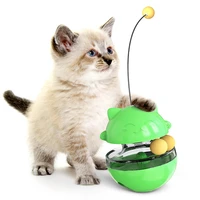 pet fun bowl pet tumbler cat food ball interactive rolling cat tumbler toy pet feeder toy cat treat toy pets supplies