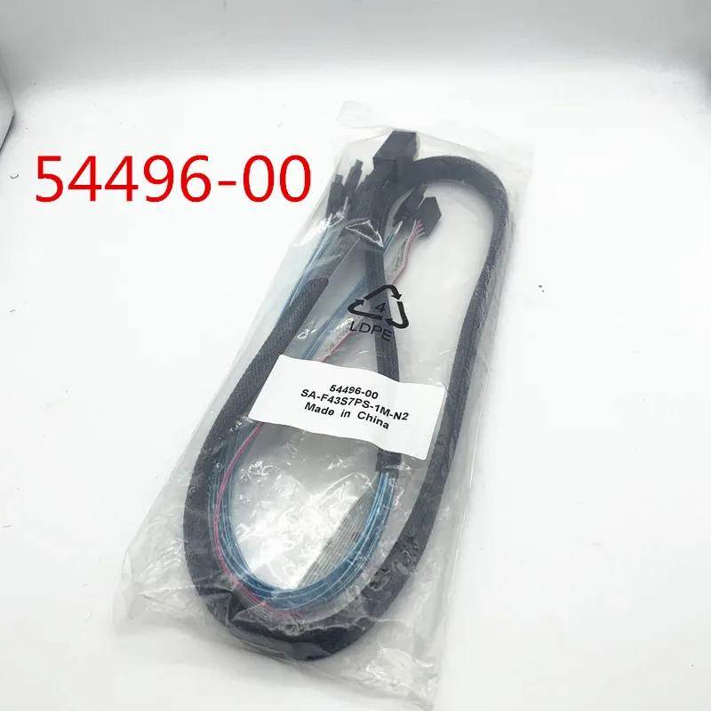 LSI00411 54496 00 SA F43S7PS 1M N2 SFF 8643 SFF8643 мини SAS HD MiniSAS SATA x4 12 ГБ/сек. RAID кабель 100 см|Зарядные