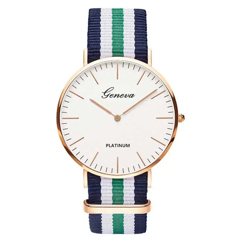 2019 hot sale nylon strap style quartz women watch top brand watches fashion casual fashion wrist watch relojes zegarek damski free global shipping