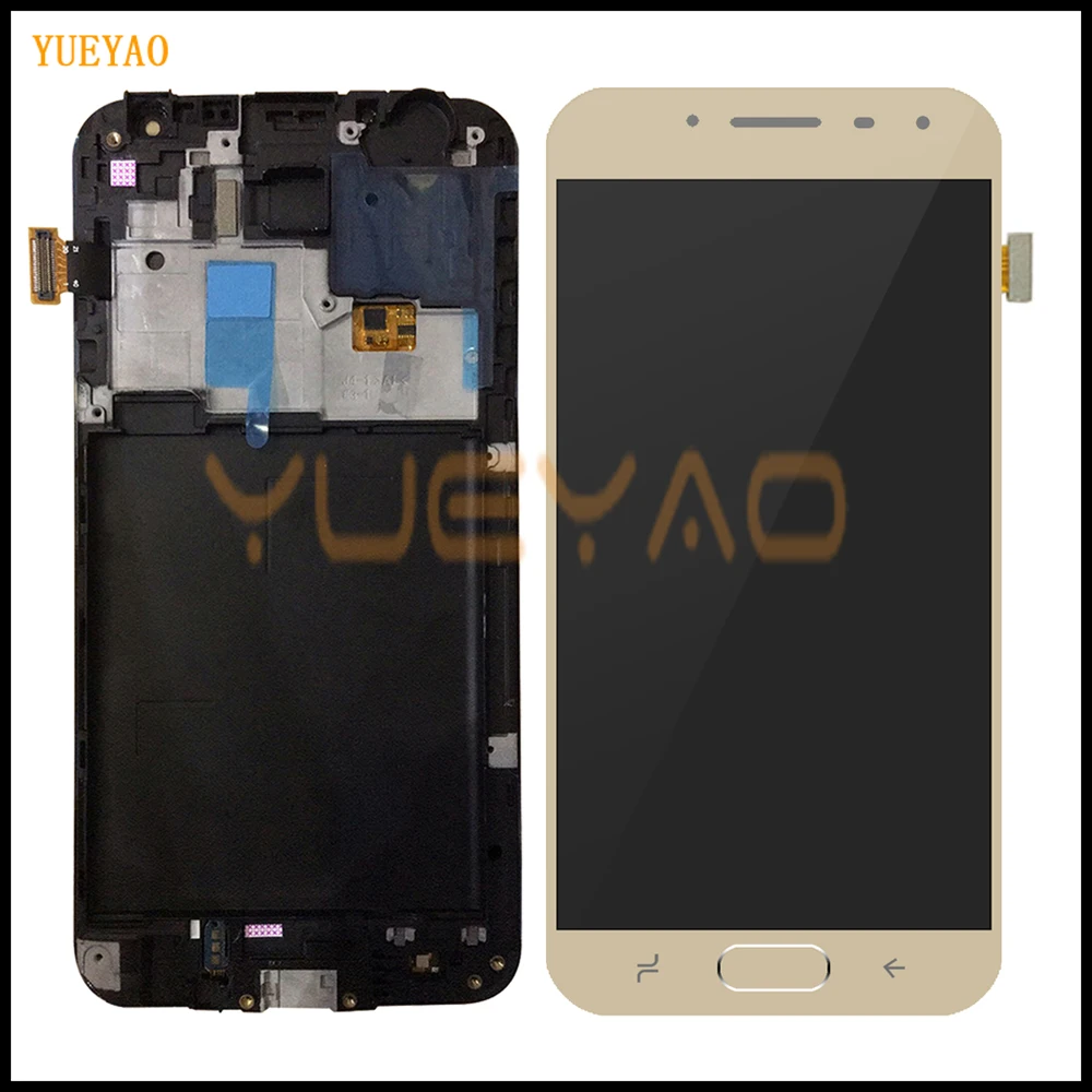 ЖК экран для Samsung Galaxy J4 J400 J400F J400G/DS SM сенсорный дигитайзер дисплей с рамкой|Экраны