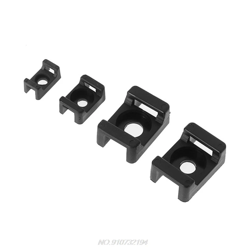 100 шт. кабельная стяжка Крепление Винт фиксация сиденья нейлоновое Седло Тип