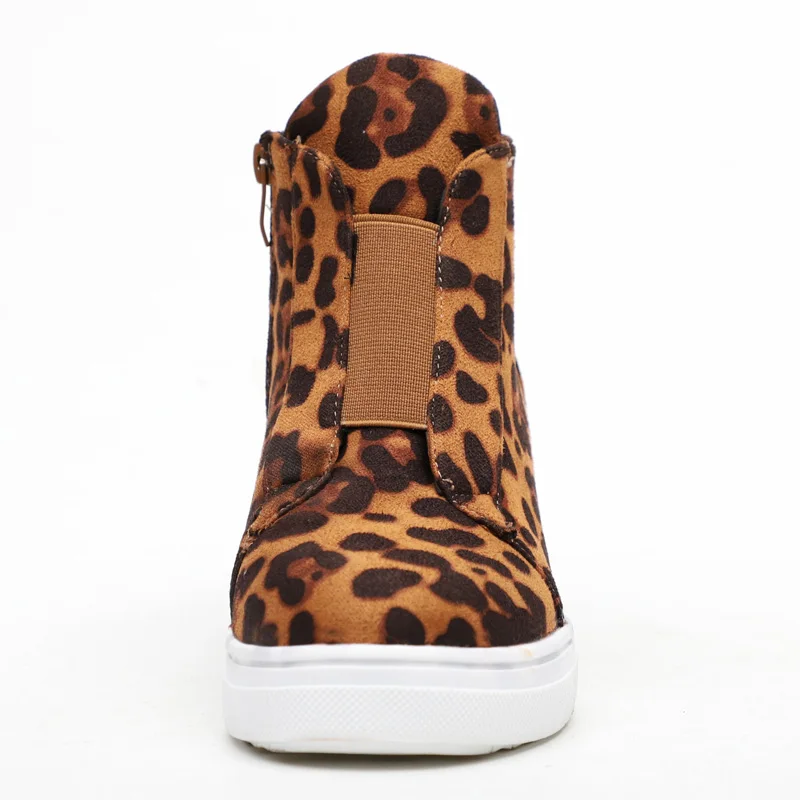 Женские ботильоны на танкетке удобные кроссовки платформе повседневные женские