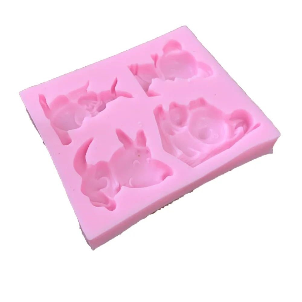 Силиконовые инструменты для выпечки тортов Koala Kangaroo AD016 BKSILICONE | Дом и сад