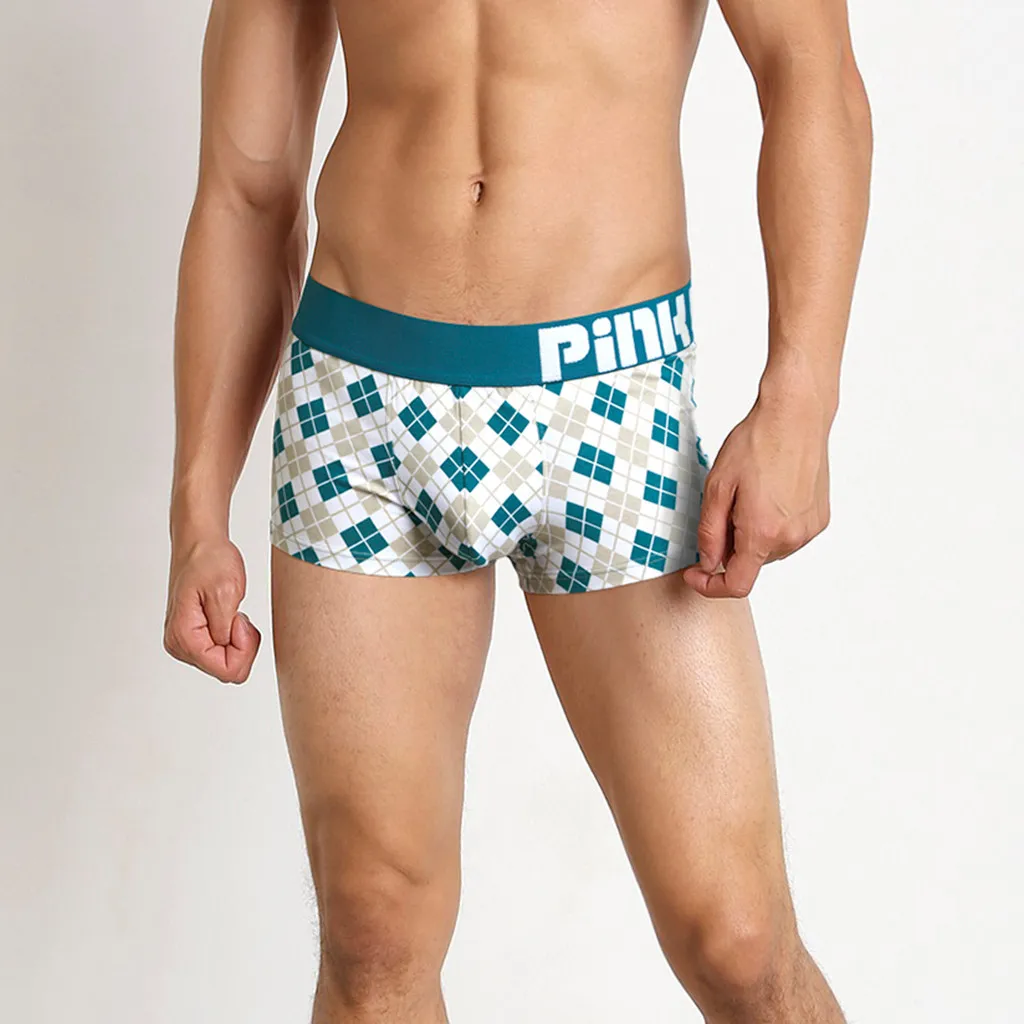 Бренд Pink Hero мужское нижнее белье боксеры с принтом хлопковые удобные трусы