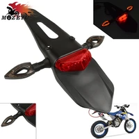 motorcycle fender led stop rear tail light for 125 200 250 300 350 400 450 500 530 excexc rexc fxcr wxc w dirt bike