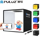 Световой короб PULUZ для фотостудии с фоном 12 цветов, настольный световой короб для фотосъемки