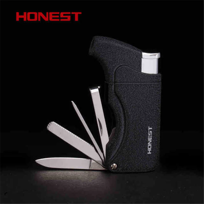 

Multifunctional Butane Gas Lighter Windproof Cigarette Lighter Kitchen Gadget