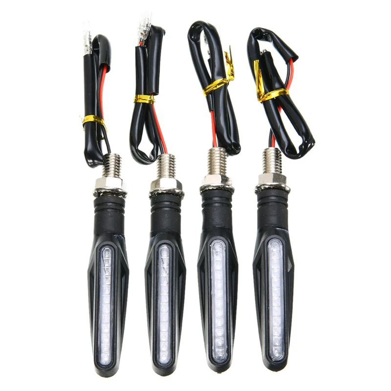 2 шт. Универсальный 12 светодиодный водонепроницаемый сигнальный фонарь для