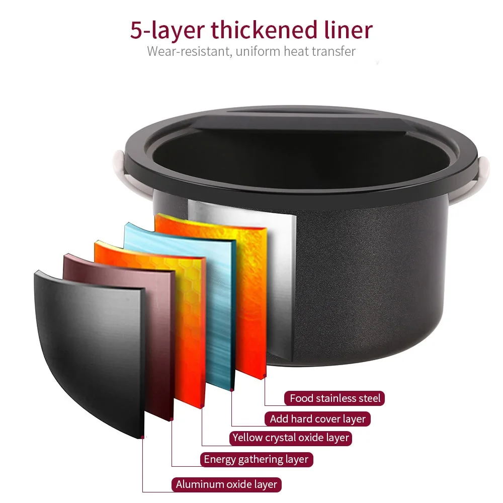 500 мл воск Нагреватель тела инструмент для удаления волос Профессиональный мини