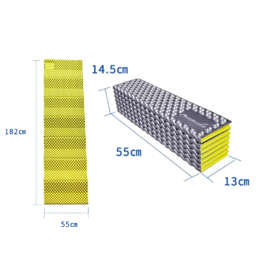 

Portable Camping Sleeping Pad Waterproof Picnic Foam Med Mattress Foldable Moistureproof Outdoor Travel Sleep Blanket Equipment
