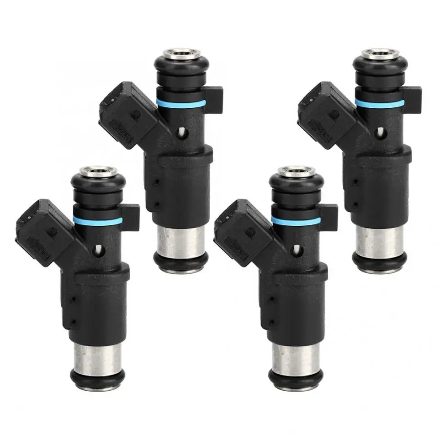 Топливный инжектор 4 шт. черный топливный из АБС пластика 1984E0 подходит для Citroen C2 C3
