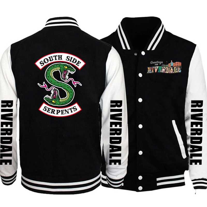 Бейсбольная куртка Riverdale для мужчин и мальчиков модная дизайнерская мужская