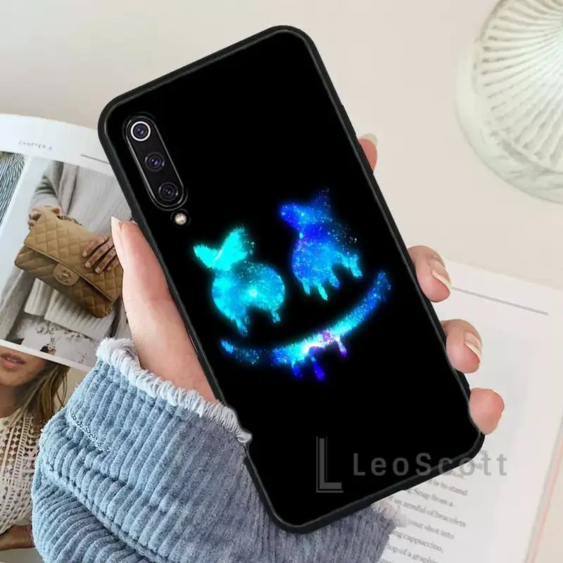 

SMILE DJ marshmello cool Phone Case For Xiaomi Redmi 7 9t 9se k20 mi8 max3 lite 9 note 8 9s 10 pro