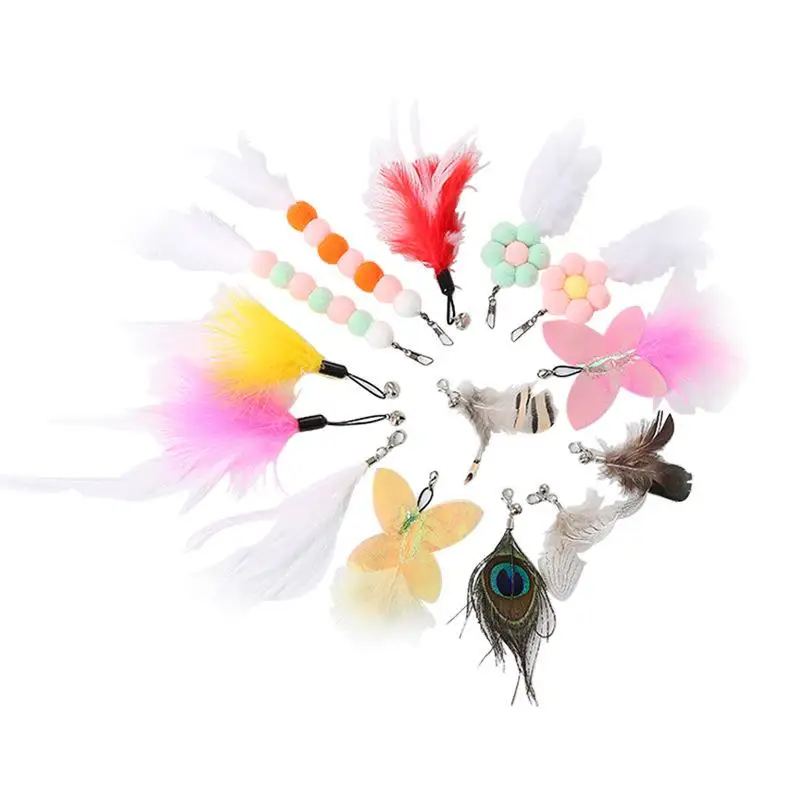 Домашнее животное игрушка для кошки &quotДразнилка&quot игрушки кошка перо