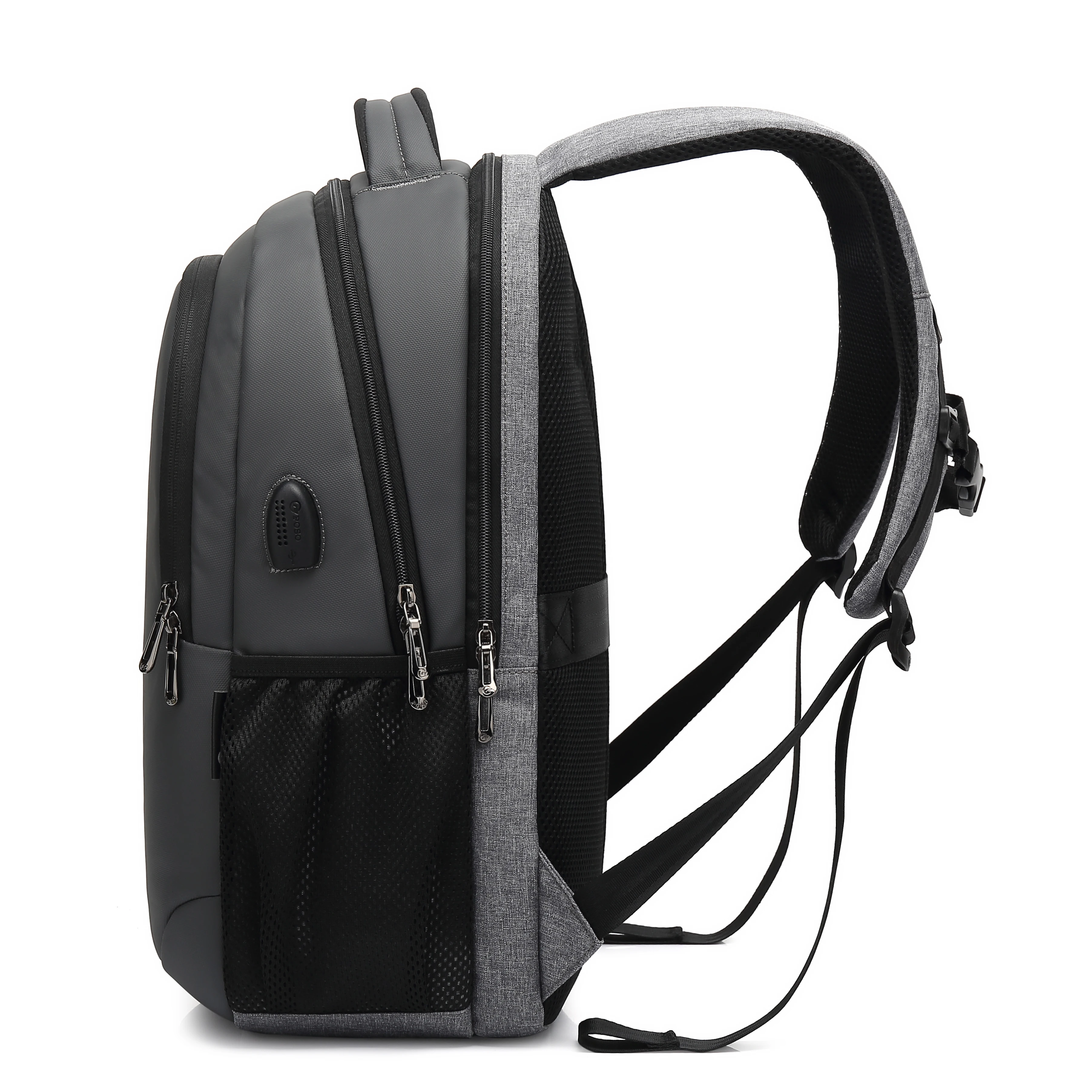 POSO Рюкзак 15 6 дюймов рюкзак для ноутбука Многофункциональный модная дорожная