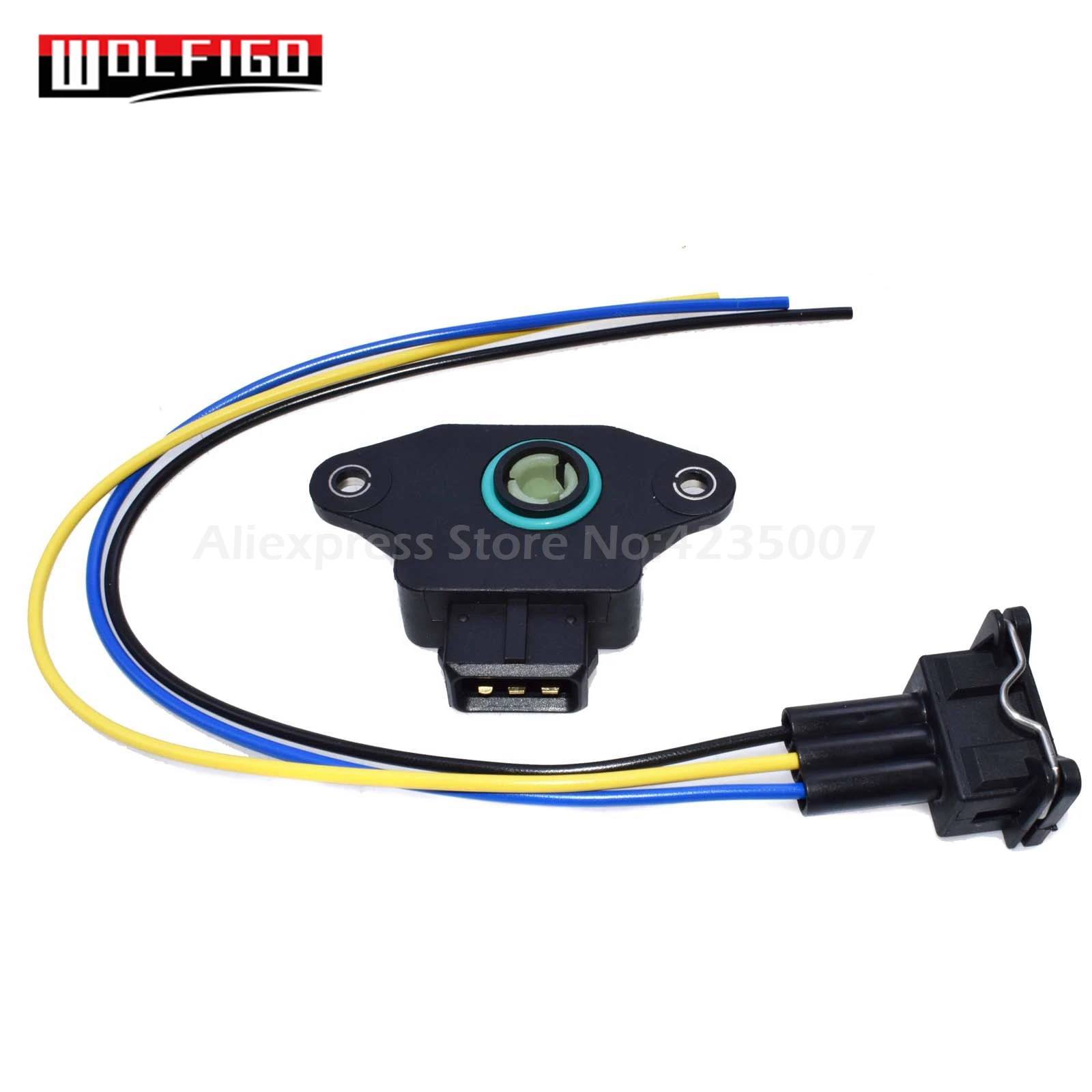 WOLFIGO 35170 22010 TPS Датчик положения дроссельной заслонки с соединительным проводом