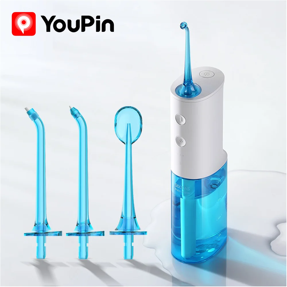 Переносная зубная вода Youpin SOOCAS W3 Электрический ирригатор для полости рта Mijia