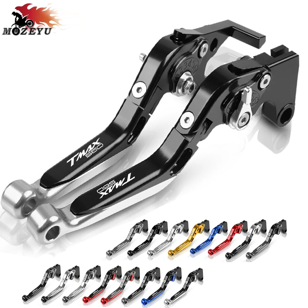 

For YAMAHA TMAX560 2019 2020 Adjustable Folding Extendable Brake Clutch Levers Handlebar Motorcycle Extension Handbrake