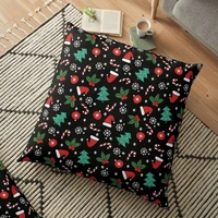 colorful snowflakes christmas cushion cover pillow case christmas decorations for home xmas noel ornament happy new year 2021