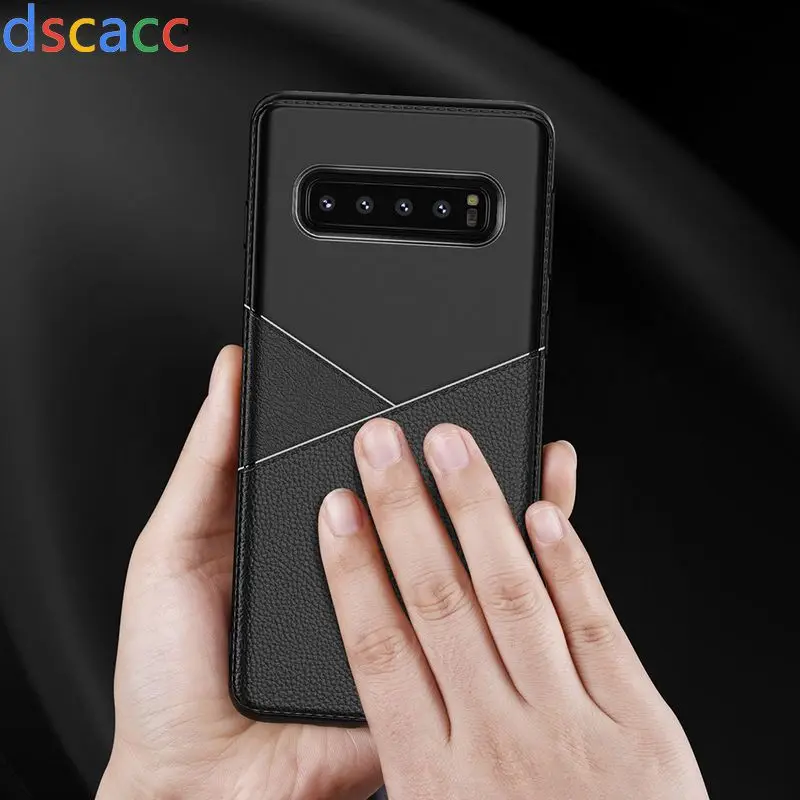 DSCACC Combo PU кожаный ТПУ чехол для телефона Samsung S10 Plus S10E A6 A7 A9 A6S plus J4 J5 J6 J7 J8 pro Prime 100 шт. |