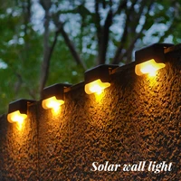 solar led outdoor waterproof stair lights garden railing lights fence lights decorative garden landscape table lamps