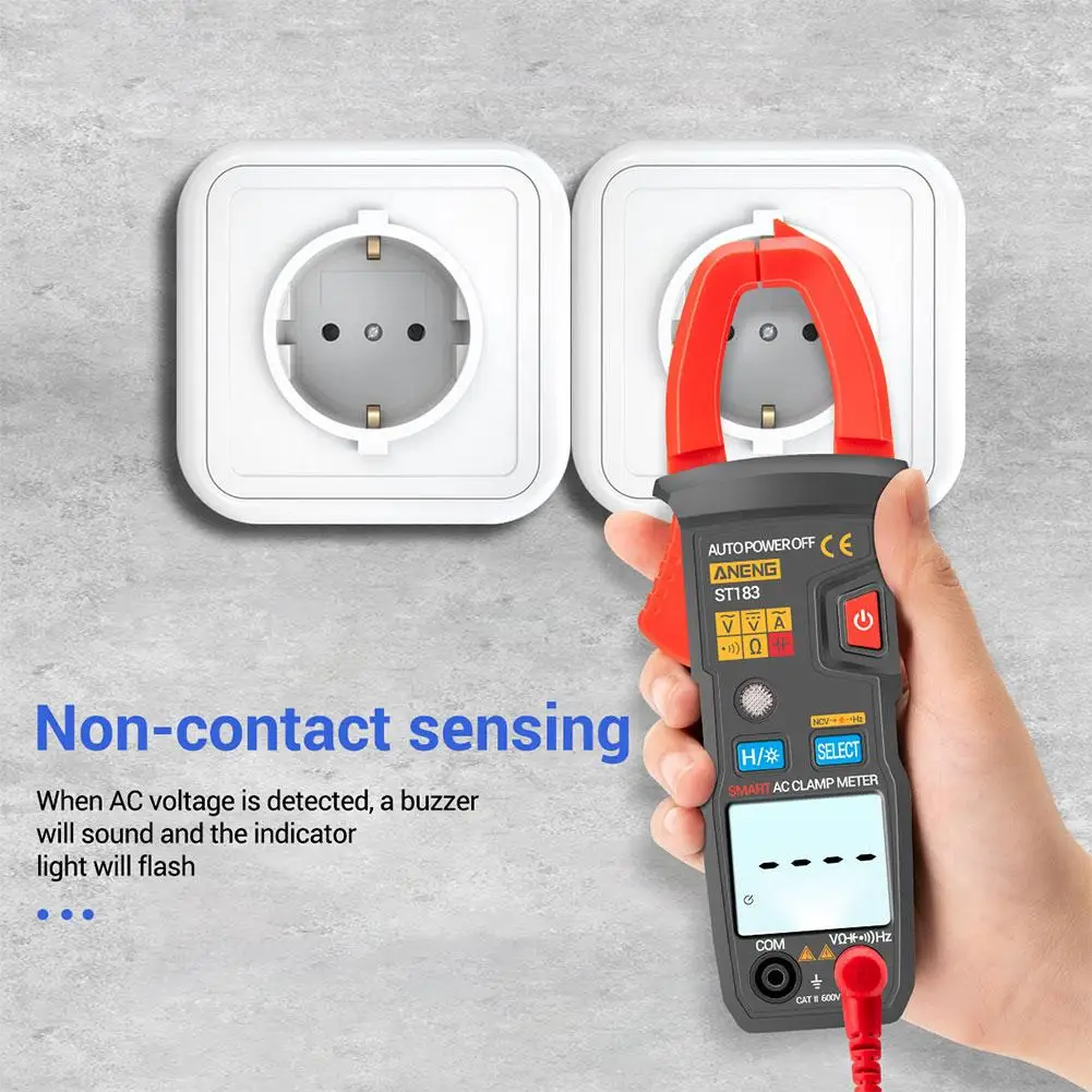 Цифровой вольтметр ST183 тестер для измерения напряжения и емкости аккумуляторов