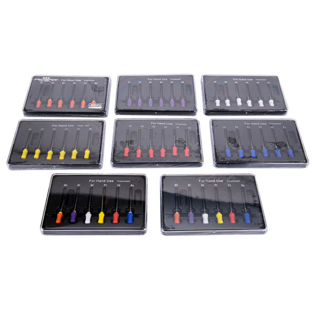 Endo лечение ручной Применение нити Maillefer Protaper Универсальный корневого канала