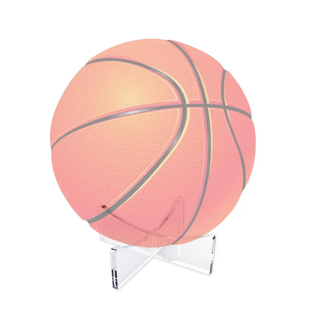 

Acrylic Display Stand Ball Rack Bowling Rugby Basketball Football Volleyball Soccer Ball Bracket Holder Transparent Support Base