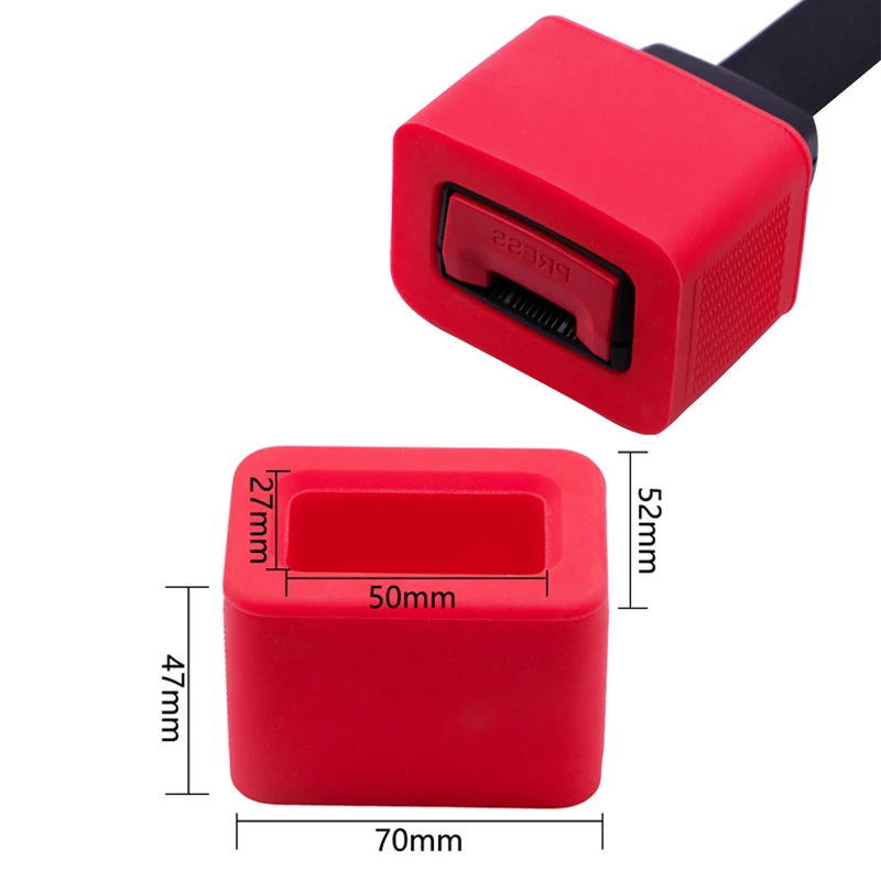 HotUniversal автомобильный ремень безопасности с пряжкой Держатель Силиконовый