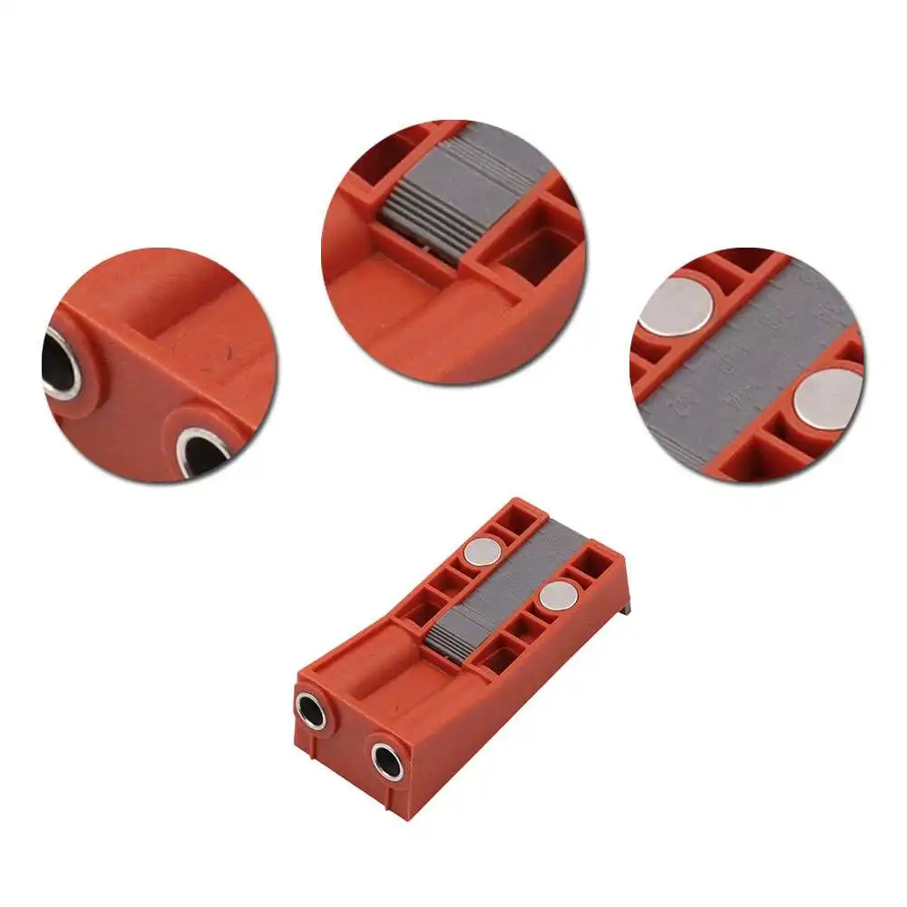 

Drilling Positioner Oblique Hole Punching Positioner Bilateral Woodworking Supplies Accessories