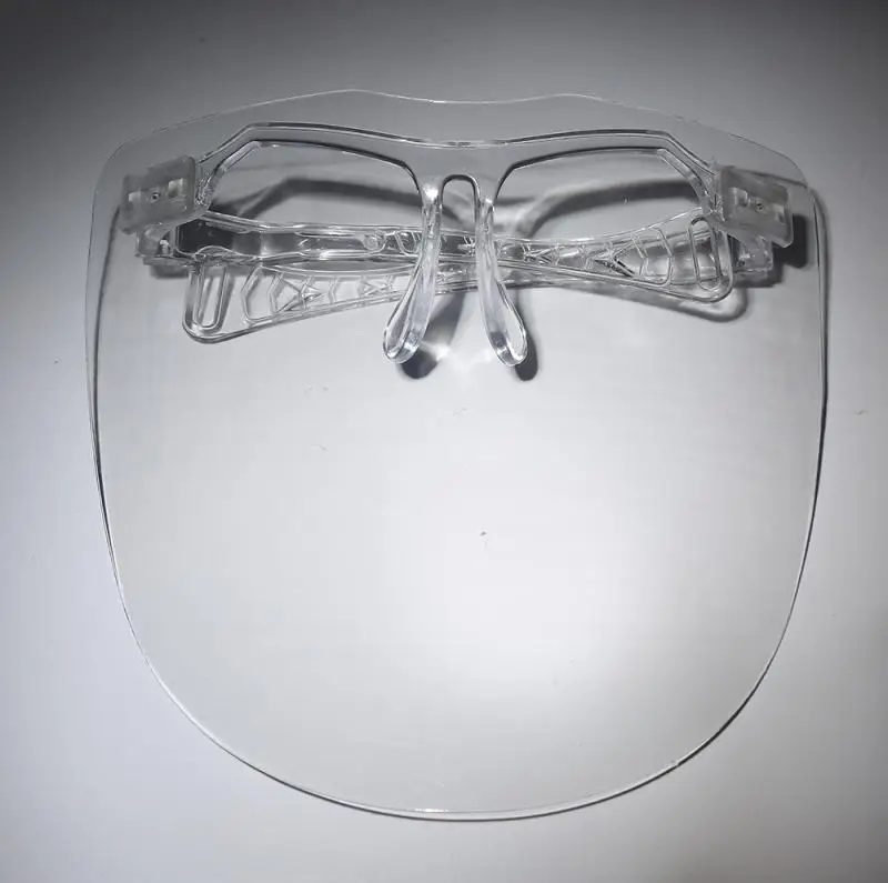 

Kitchen Transparent Face Shield Anti-oil Onion Goggles Dust-Proof Face Protective Mask Mascarilla Reutilizable Cooking Tools