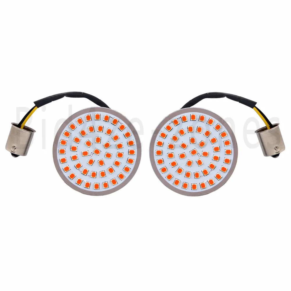 Светодиодный Пуля указатель поворота светильник 1156 вставками для Harley Sportster Touring