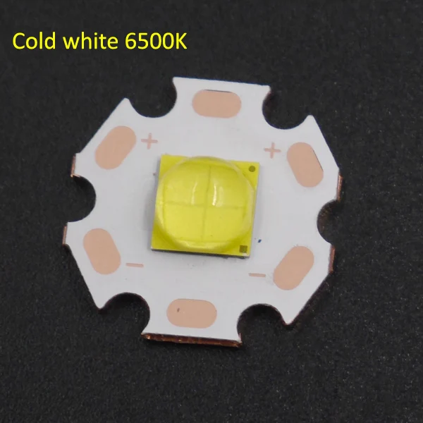6500K Cree XLamp XHP70 XHP70.2 6 в светодиодный драйвер 26 мм 1 Режим 5 Режим вход DC6V-15V выход 6 в 5000ма для XHP70 светодиодный фонарик DIY - Цвет: 6500K