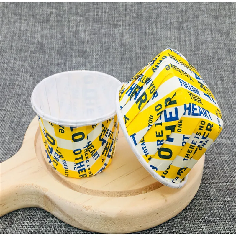 50 Pcs 50 шт. листья Маффин кекс бумажный стаканчик маслостойкий кекс обертка для выпечки лайнер бумажная форма для украшения торта Свадебный кекс бумажный стаканчик - Цвет: 50 Pcs
