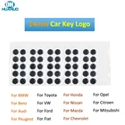 Распродажа! 14 мм Автомобильный флип-ключ Логотип эпоксидная смола Кристалл для KD  VVDI дистанционная фотография для-BMW-Benz-Opel-Toyota-Ford-Honda эмблема