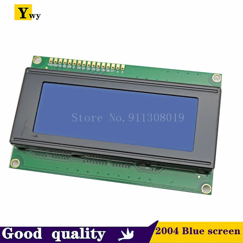 

LCD2004+IIC/I2C 2004 20x4 2004A Blue/Green screen HD44780 Character LCD /w IIC/I2C Serial Interface Adapter Module For Arduino