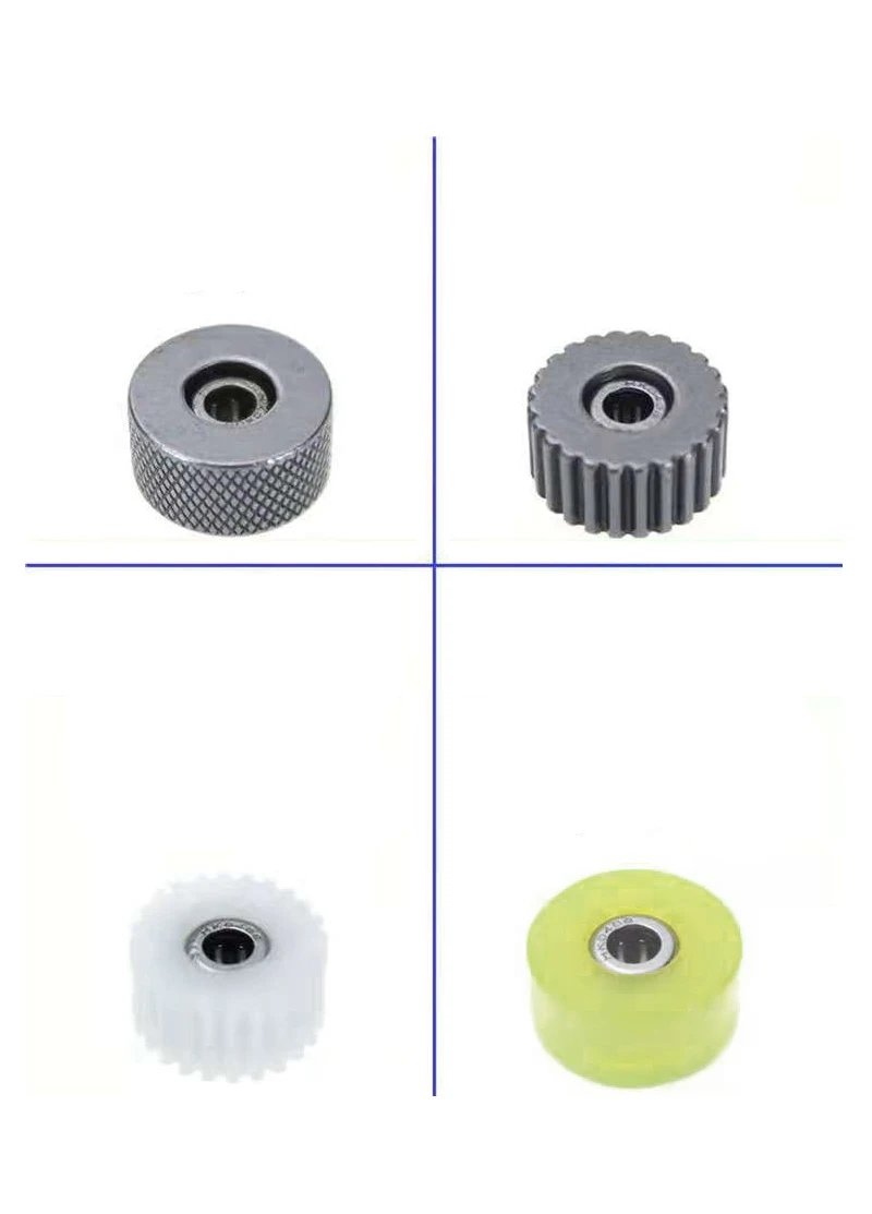 Роликовая прижимная лапка для толстой ткани кожи резины/стали/алмазной певицы